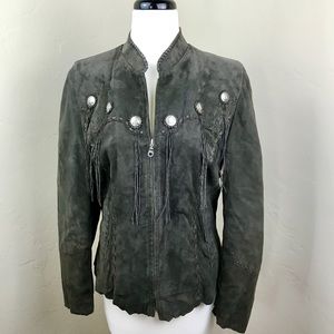 Tribe America Sonoran Scout Suede Fringe Jacket